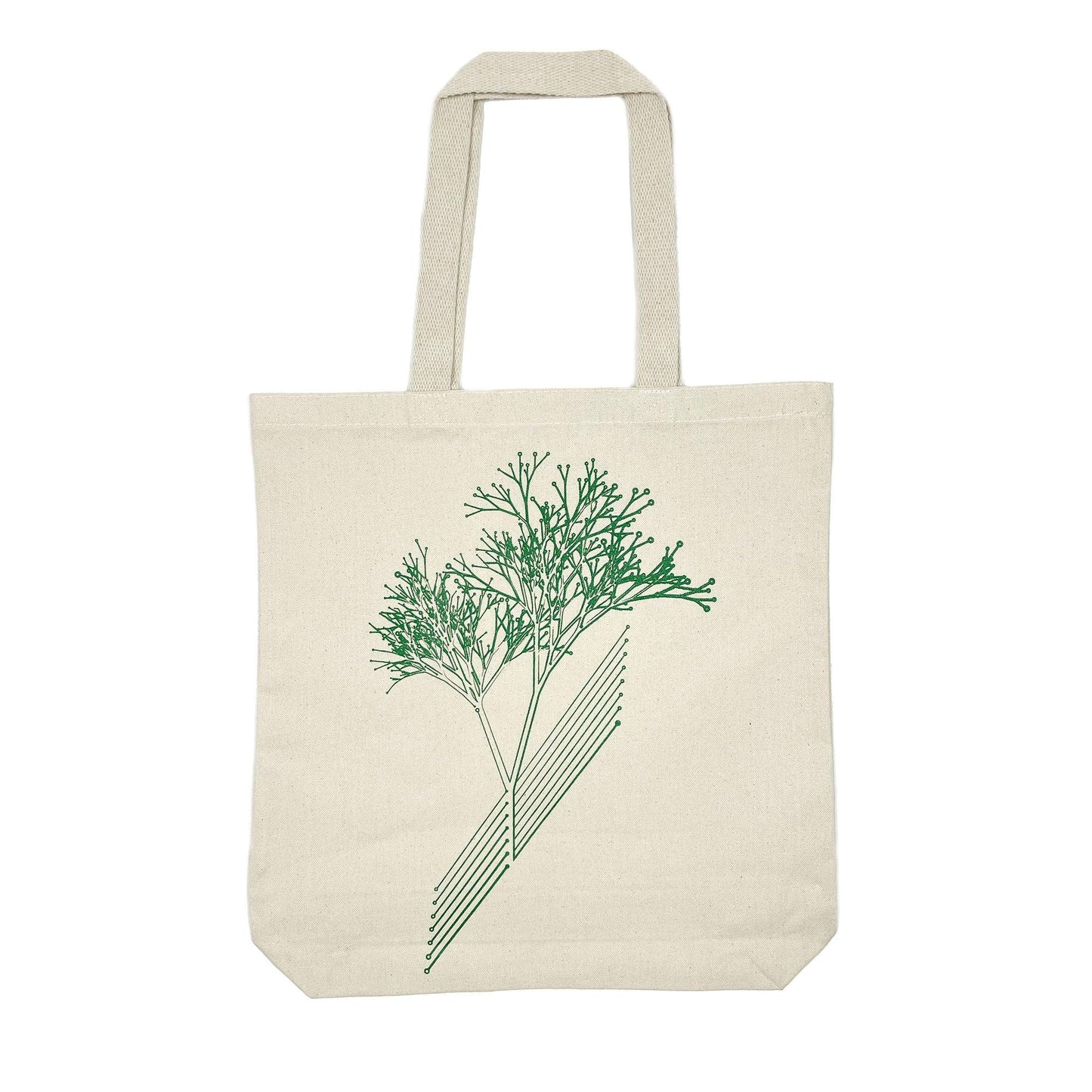 Circuit Tree Canvas Tote Bag